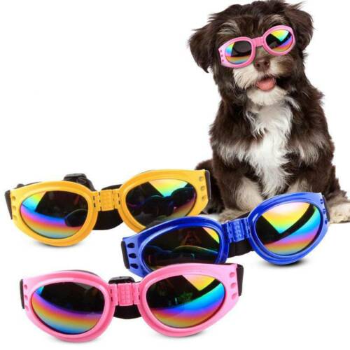 Small Dog Portable Sunglasses Doggy Goggles Uv Sun Glasses Eye Protection Cool I
