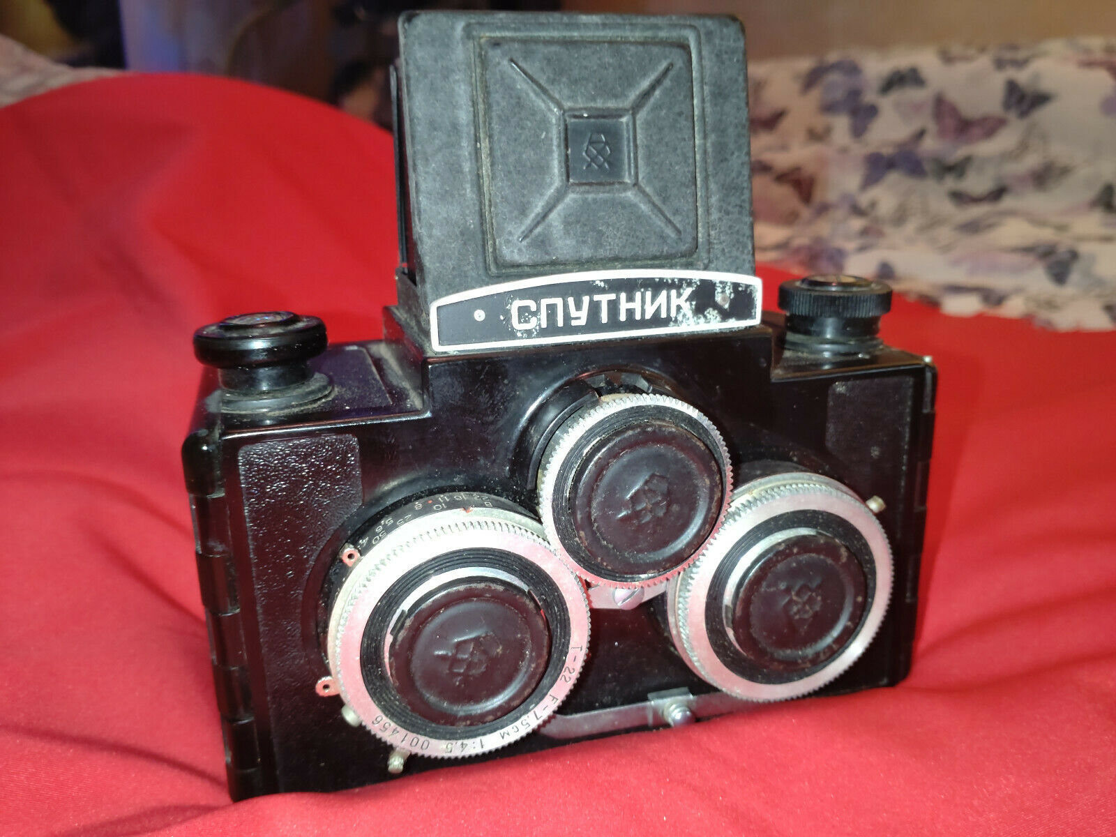 Lomo Sputnik Soviet 6x6 Tlr Stereo Medium Format + Bonus